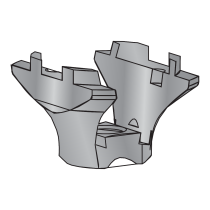 Concave Safety Cover for Multi Edge Profile Router Cutter