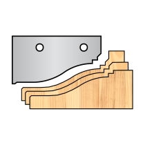Carbide Tipped, CNC Profile Knife for N126 Bit