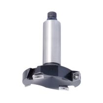 80mm Dia, Carbide Inserts, Planing & Rebating Router Cutter, 3/4
